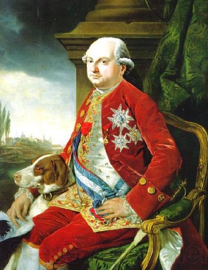 Johann Zoffany Duke Ferdinando I of Parma Spain oil painting art